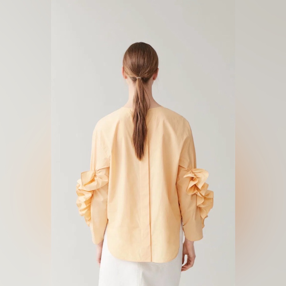 COS Ruffle Sleeve shirt - Picture 3 of 10